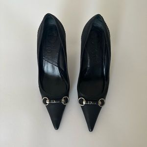 Vintage Dior trotter heels